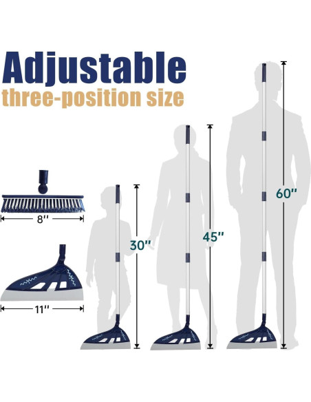 Escoba Mágica de Aire HOLDSIGN Azul 60 cm con 2 Cabezas