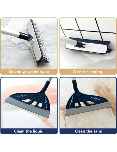 Escoba Mágica de Aire HOLDSIGN Azul 60 cm con 2 Cabezas