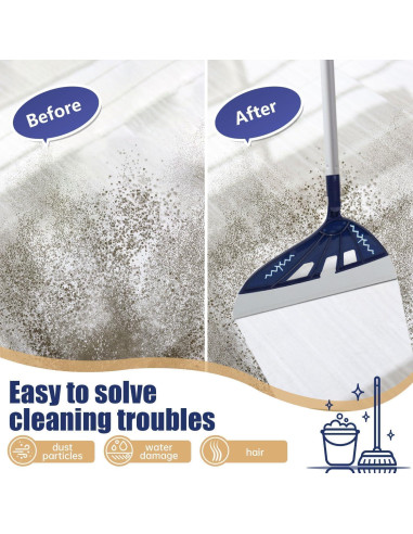 Escoba Mágica de Aire HOLDSIGN Azul 60 cm con 2 Cabezas