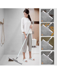 Escoba de Goma BSMstone con Mango Largo 132cm para Ducha y Ventanas 2