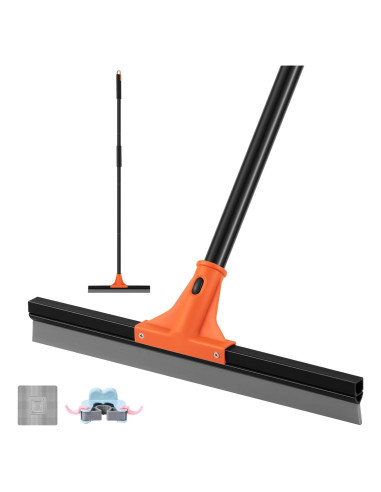 Raspador de Piso Wlich 43 cm Cuchilla Goma Mango 154 cm