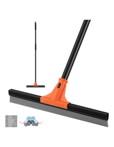 Raspador de Piso Wlich 43 cm Cuchilla Goma Mango 154 cm