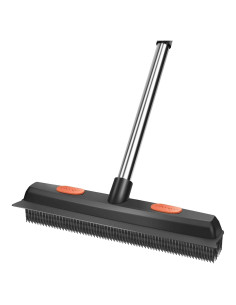 Escoba de goma para mascotas Bryquelin 124 cm ajustable