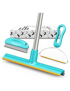 Rastrillo para Alfombra Airbee - Eliminador de Pelo Mascota 3 Pzas