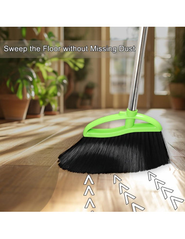 Escoba de Ángulo Dodifker LSB-001 Verde con Cerdas Suaves