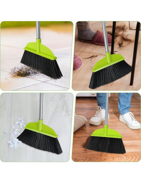 Escoba de Piso KalTell Verde 139,7 cm para Limpieza Interior