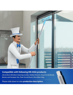 Varilla de Extensión Ajustable MR.SIGA 138 cm 4 Piezas 2