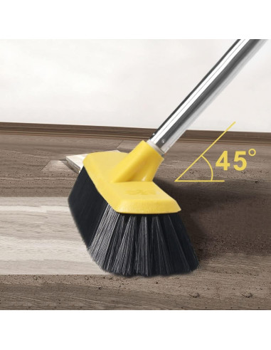 Escoba de Empuje LandHope 120 cm Mango Largo Cerdas Suaves