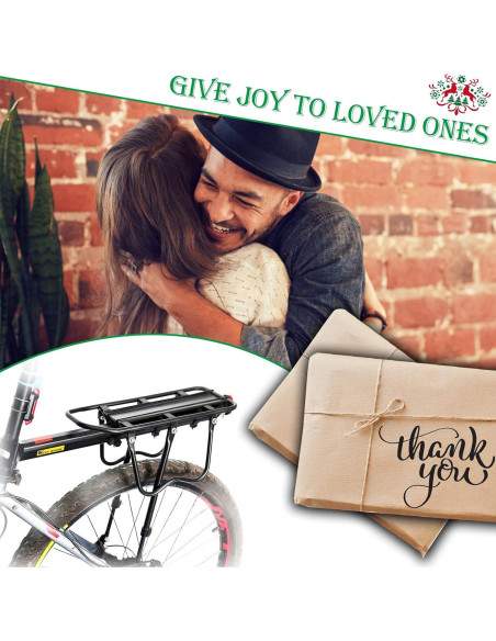 Soporte de Carga Ajustable para Bicicleta West Biking 50kg