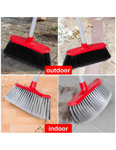 Escoba SDSM Doble Cara 129,54 cm para Interior y Exterior