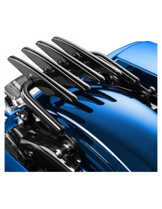 Soporte de Equipaje PBYMT para Harley Touring 2009-2024 Negro