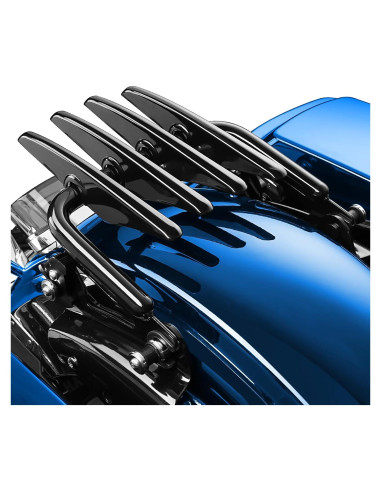 Soporte de Equipaje PBYMT para Harley Touring 2009-2024 Negro