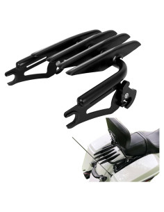 Soporte de Equipaje Desmontable KUAFU Negro para Harley 2009-2024