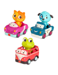 B. toys Mini Riders - Coches de Juguete con Luces y Sonidos
