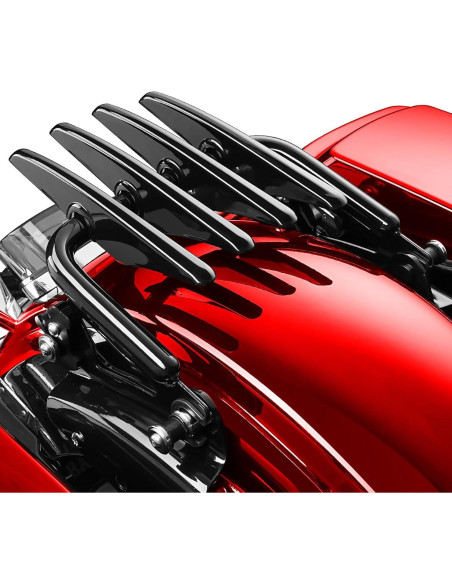 Soporte de Equipaje PBYMT para Harley Touring 2009-2024 Negro