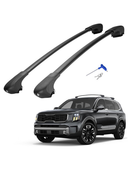 Barras Transversales de Techo JOYTUTUS 220 lbs para Kia Telluride 2019-2025