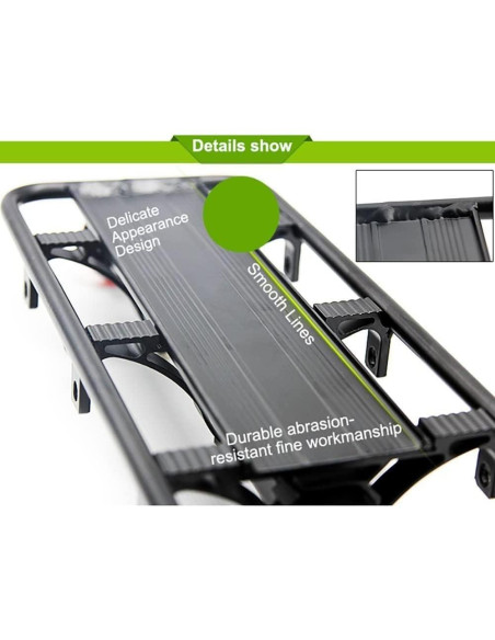 Soporte de Carga para Bicicleta West Biking 100 kg Ajustable