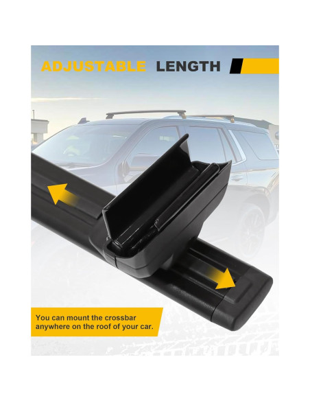 Barras Transversales Techo EZREXPM 330LBS Chevrolet Tahoe 2021-2025