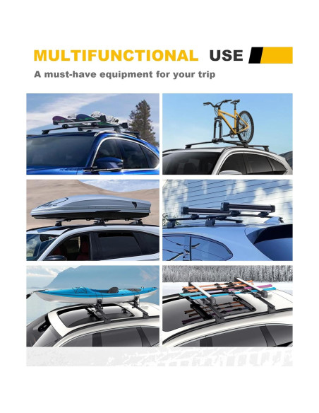 Barras Transversales Techo EZREXPM 330LBS Chevrolet Tahoe 2021-2025