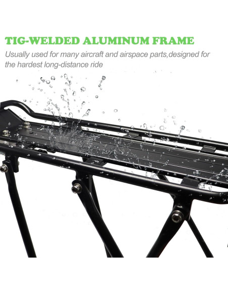 Portaequipajes de Bicicleta RELIANCER Ajustable 55 lbs