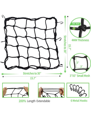 Portaequipajes de Bicicleta RELIANCER Ajustable 55 lbs