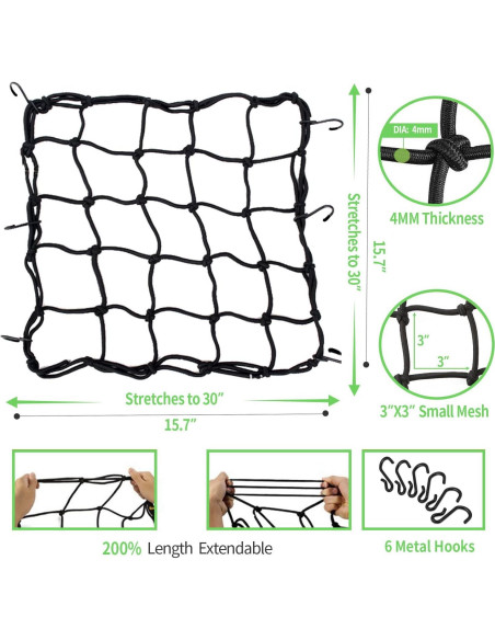 Portaequipajes de Bicicleta RELIANCER Ajustable 55 lbs