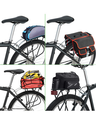 Portaequipajes de Bicicleta RELIANCER Ajustable 55 lbs