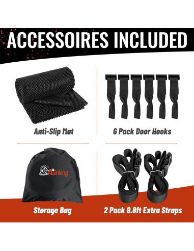 Bolsa de Carga para Techo Asinking 15 Pies Cúbicos Impermeable