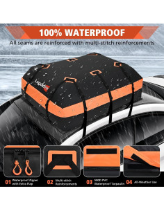 Bolsa de Techo Suave Impermeable CYDDUP 5,02 kg 21 m 2