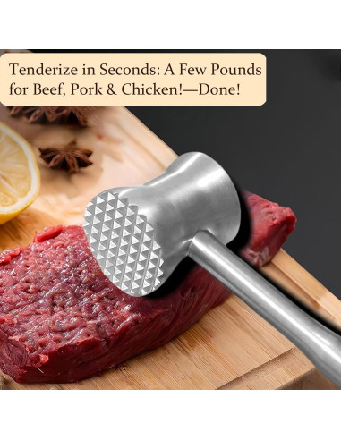 Ablandador de Carne Acero Inoxidable 304 CCDANSIYUCR