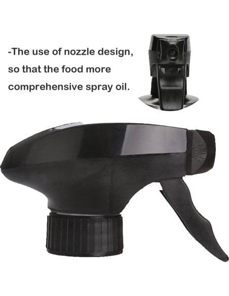 Botella Pulverizadora de Aceite BIGWE 500ml Acero Inoxidable