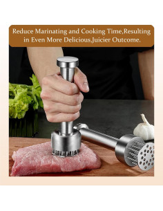 Ablandador de carne CCDANSIYUCR acero inoxidable 21 agujas 2