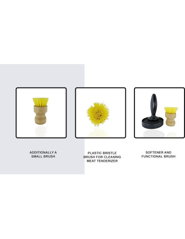 Ablandador de Carne Profesional Acero Inoxidable 0.58 kg