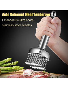 Ablandador de Carne Lynkaye CP-Tendriser Acero Inoxidable 2