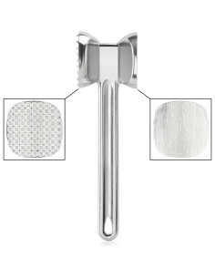 Aplastador de Carne Aluminio Fundido Nuevo Star 25 cm 2