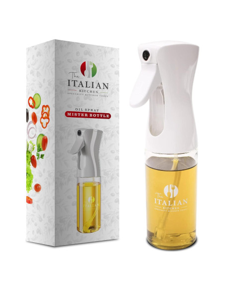 Botella de Spray de Aceite de Oliva 200ml La Cocina Italiana