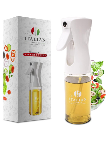 Botella de Spray de Aceite de Oliva 200ml La Cocina Italiana