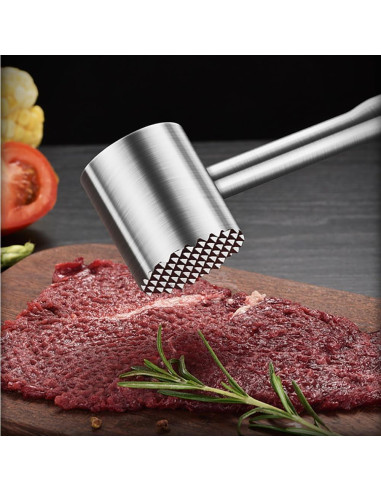 Ablandador de Carne Reginsnow Acero Inoxidable 447g 25cm