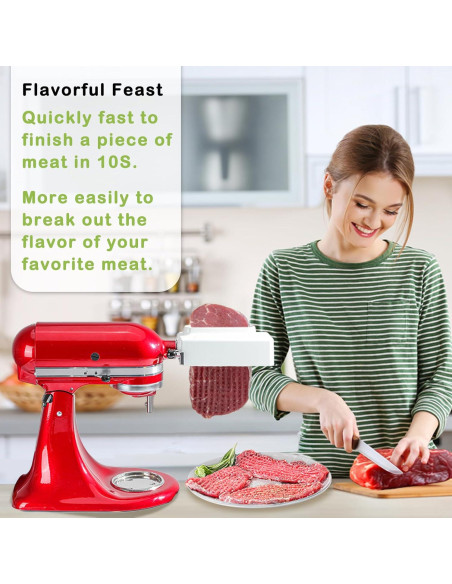 Ablandador de Carne Eléctrico KitchenAid 1,40 kg Acero Inox
