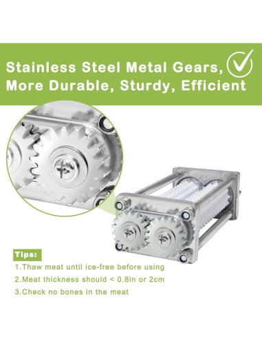 Ablandador de Carne Eléctrico KitchenAid 1,40 kg Acero Inox