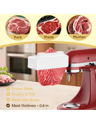Ablandador de Carne RYANER para Mezclador KitchenAid - 48 Agujas