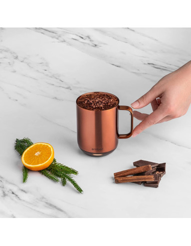 Taza Inteligente Ember 2 de 414 ml Cobre con Tapa