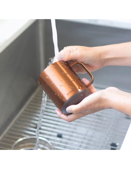 Taza Inteligente Ember 2 de 414 ml Cobre con Tapa