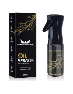 Rociador de Aceite TURBO PHOENIX 200ml Vidrio Reutilizable