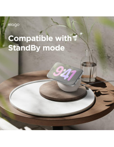 Soporte de Carga MagSafe elago MS2 - Silicona Piedra 2