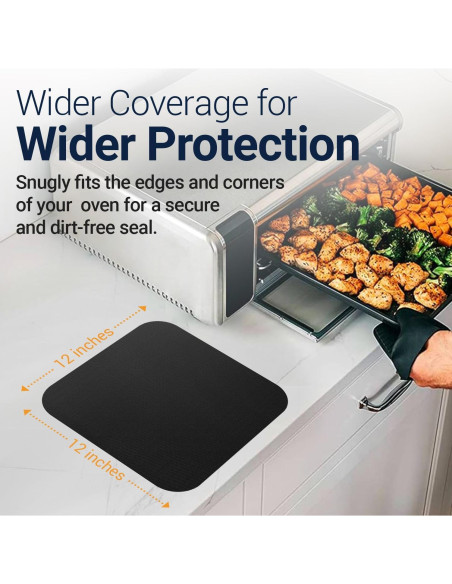 Forros Reutilizables para Horno Tostador Esenciales de Linda 30x30cm