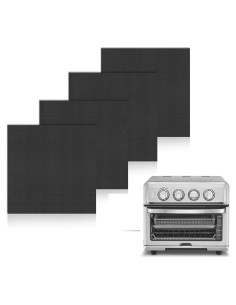 Paquete de 4 forros para freidora de aire SIUDANGKA 30x30 cm