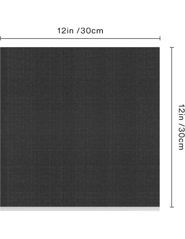 Paquete de 4 forros para freidora de aire SIUDANGKA 30x30 cm