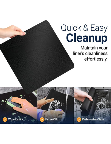 Forros Reutilizables para Horno Tostador Esenciales de Linda 30x30cm