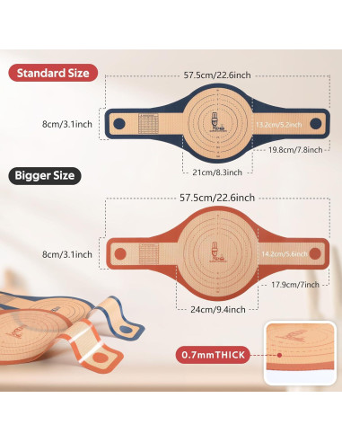 Alfombrillas de Silicona Antiadherente Folksy Super Kitchen 3 Pcs